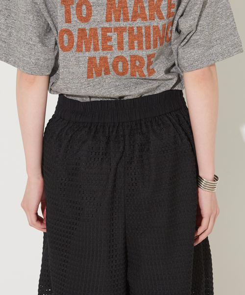 NOMINE（ノミネ）の「【セットアップ対応】メッシュハーフパンツ（その他パンツ・レディース・ホワイト/ブラック・S/M）」の9枚目の写真