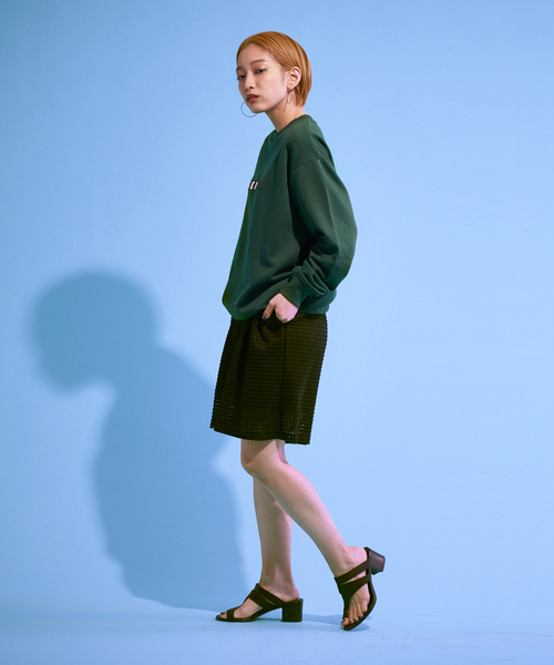 NOMINE（ノミネ）の「【セットアップ対応】メッシュハーフパンツ（その他パンツ・レディース・ホワイト/ブラック・S/M）」の15枚目の写真