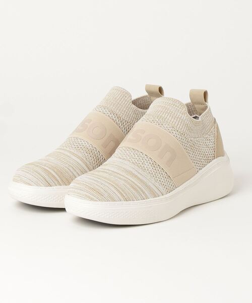 kitson（キットソン）の「kitson / 4cm4時間防水 ウエッジスニーカー