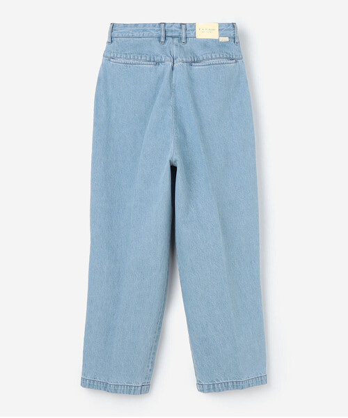 FARAH(ファーラー)の「FARAH | 1タック ワイドデニムパンツ WOMEN(デニムパンツ・レディース・ブルー/インディゴブルー・26/28/27)」の3枚目の写真