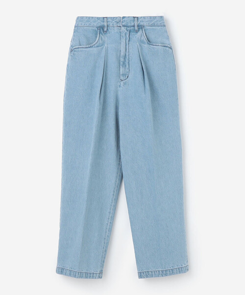 FARAH(ファーラー)の「FARAH | 1タック ワイドデニムパンツ WOMEN(デニムパンツ・レディース・ブルー/インディゴブルー・26/28/27)」の15枚目の写真