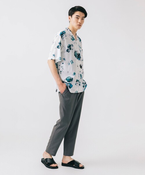 BEAMS HEART(ビームスハート)の「【吸水速乾】COOLMAX ポリエステルトロ テーパード イージーパンツ(その他パンツ・メンズ・チャコールグレー/グレー/ブラック/オリーブ/ベージュ/ネイビー・SMALL/MEDIUM/LARGE/X-LARGE)」の17枚目の写真