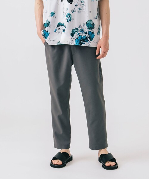 BEAMS HEART(ビームスハート)の「【吸水速乾】COOLMAX ポリエステルトロ テーパード イージーパンツ(その他パンツ・メンズ・チャコールグレー/グレー/ブラック/オリーブ/ベージュ/ネイビー・SMALL/MEDIUM/LARGE/X-LARGE)」の19枚目の写真