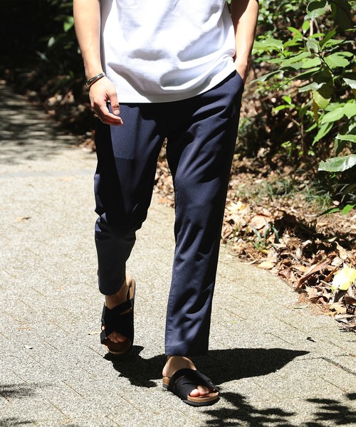 BEAMS HEART(ビームスハート)の「【吸水速乾】COOLMAX ポリエステルトロ テーパード イージーパンツ(その他パンツ・メンズ・チャコールグレー/グレー/ブラック/オリーブ/ベージュ/ネイビー・SMALL/MEDIUM/LARGE/X-LARGE)」の7枚目の写真