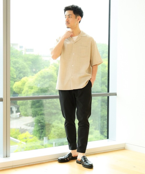 BEAMS HEART(ビームスハート)の「【吸水速乾】COOLMAX ポリエステルトロ テーパード イージーパンツ(その他パンツ・メンズ・チャコールグレー/グレー/ブラック/オリーブ/ベージュ/ネイビー・SMALL/MEDIUM/LARGE/X-LARGE)」の9枚目の写真