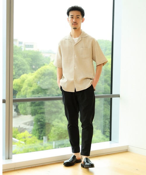 BEAMS HEART(ビームスハート)の「【吸水速乾】COOLMAX ポリエステルトロ テーパード イージーパンツ(その他パンツ・メンズ・チャコールグレー/グレー/ブラック/オリーブ/ベージュ/ネイビー・SMALL/MEDIUM/LARGE/X-LARGE)」の10枚目の写真