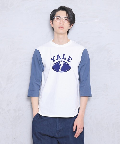 WAIPER.inc（ワイパーインク）の「3/4　BASEBALL TEE(YALE)（Tシャツ/カットソー・メンズ・ナチュラル/グレー・XL/L/M）」の17枚目の写真