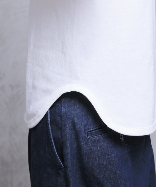 WAIPER.inc（ワイパーインク）の「3/4　BASEBALL TEE(YALE)（Tシャツ/カットソー・メンズ・ナチュラル/グレー・XL/L/M）」の4枚目の写真