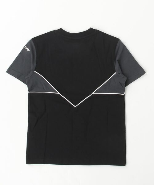 adidas(アディダス)の「アディカラー Tシャツ / アディダスオリジナルス adidas Originals(Tシャツ/カットソー・キッズ・ブラック/ブルー・150/140/160/130/170)」の3枚目の写真