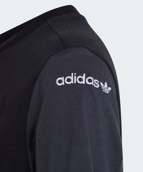 adidas(アディダス)の「アディカラー Tシャツ / アディダスオリジナルス adidas Originals(Tシャツ/カットソー・キッズ・ブラック/ブルー・150/140/160/130/170)」の9枚目の写真