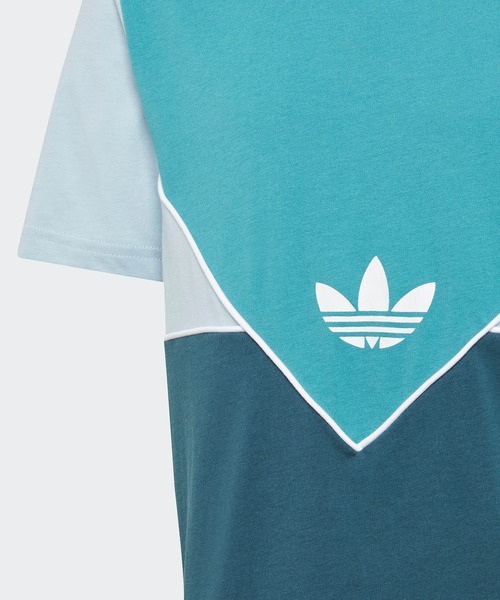 adidas(アディダス)の「アディカラー Tシャツ / アディダスオリジナルス adidas Originals(Tシャツ/カットソー・キッズ・ブラック/ブルー・150/140/160/130/170)」の13枚目の写真