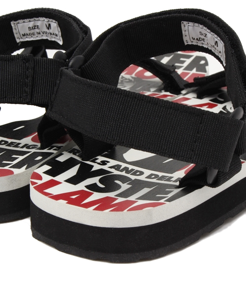 HYSTERIC GLAMOUR ビーチサンダル ブラック シューズ | HYSTERIC GLAMOUR ONLINE STORE ヒステリック