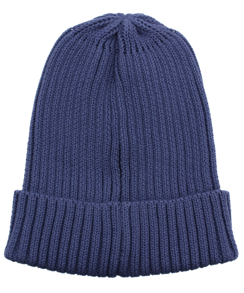 AZUL by moussy(アズールバイマウジー)の「Californiaワッペンロゴニットワッチ(ニットキャップ/ビーニー・レディース・オフホワイト/ブラック/トップグレー/ネイビー・FREE)」の5枚目の写真