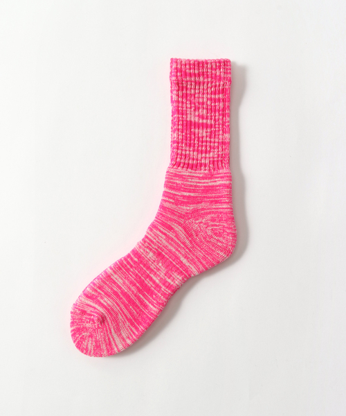 JOURNAL STANDARD relume（ジャーナルスタンダード　レリューム）の「【ROSTER SOX/ロスターソックス】 B NEO（ソックス/靴下・メンズ・ピンク/グリーン/イエロー/オレンジ・SMALL/MEDIUM）」の3枚目の写真