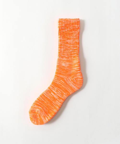 JOURNAL STANDARD relume（ジャーナルスタンダード　レリューム）の「【ROSTER SOX/ロスターソックス】 B NEO（ソックス/靴下・メンズ・ピンク/グリーン/イエロー/オレンジ・SMALL/MEDIUM）」の4枚目の写真