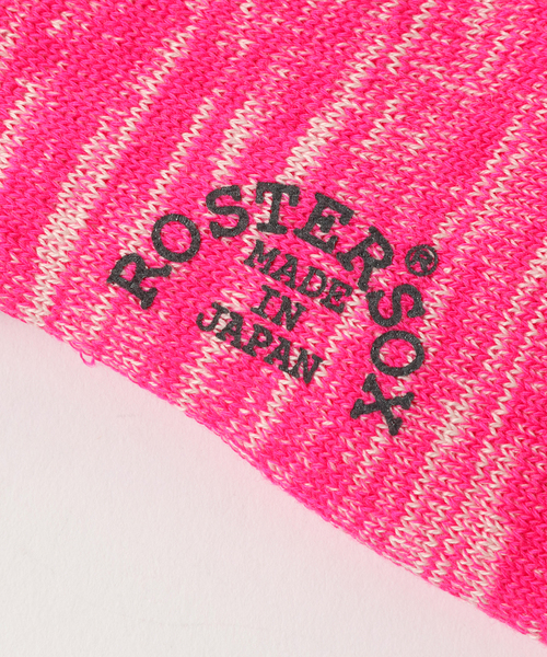 JOURNAL STANDARD relume（ジャーナルスタンダード　レリューム）の「【ROSTER SOX/ロスターソックス】 B NEO（ソックス/靴下・メンズ・ピンク/グリーン/イエロー/オレンジ・SMALL/MEDIUM）」の5枚目の写真