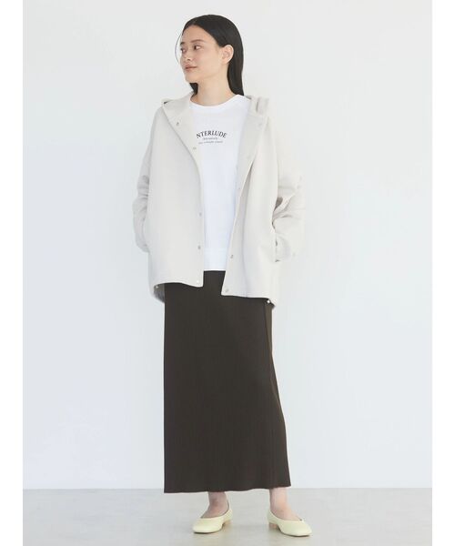 AMERICAN HOLIC（アメリカンホリック）の「針抜きリブタイトスカート（スカート・レディース・テラコッタ/ブラウン/ブラック・S/M/L）」の7枚目の写真