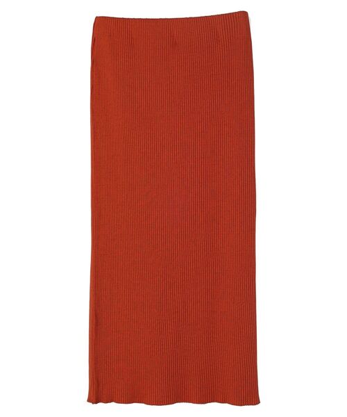 AMERICAN HOLIC（アメリカンホリック）の「針抜きリブタイトスカート（スカート・レディース・テラコッタ/ブラウン/ブラック・S/M/L）」の20枚目の写真