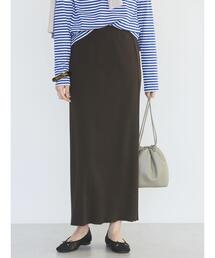 AMERICAN HOLIC | 針抜きリブタイトスカート(スカート)