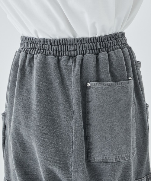 JIEDA(ジエダ)の「SWEAT CARGO PANTS(スウェットパンツ・メンズ・ブラウン/ブラック/ブルー・1/2)」の21枚目の写真