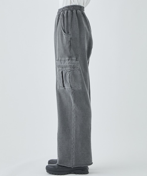 JIEDA(ジエダ)の「SWEAT CARGO PANTS(スウェットパンツ・メンズ・ブラウン/ブラック/ブルー・1/2)」の14枚目の写真