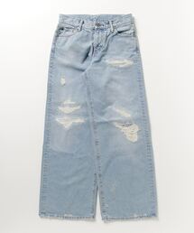 AUTHEN（オーセン）の「【AUTHEN】オーセン/ サーキュラーデニム　ローライズワイドレッグ（デニムパンツ）」