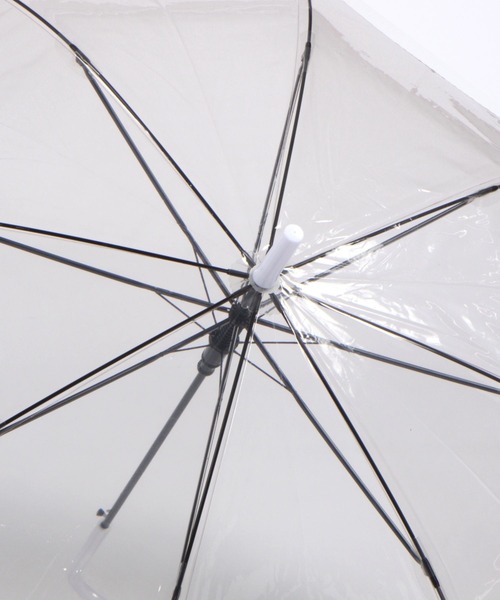 LAKOLE（ラコレ）の「バイカラービニール傘 / 178291（長傘・レディース・ホワイト/グレー/オレンジ/ブルー・FREE）」の13枚目の写真