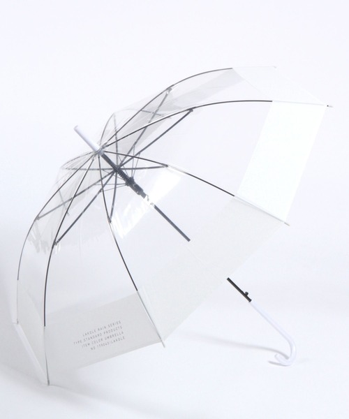 LAKOLE（ラコレ）の「バイカラービニール傘 / 178291（長傘・レディース・ホワイト/グレー/オレンジ/ブルー・FREE）」の18枚目の写真