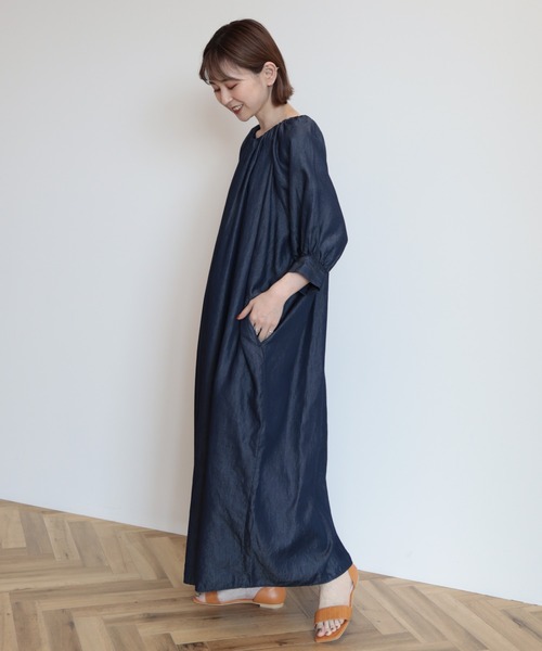 AMERICAN HOLIC(アメリカンホリック)の「オープントゥセパレートサンダル(型押し)(サンダル・レディース・キャメル・S/M/L)」の2枚目の写真
