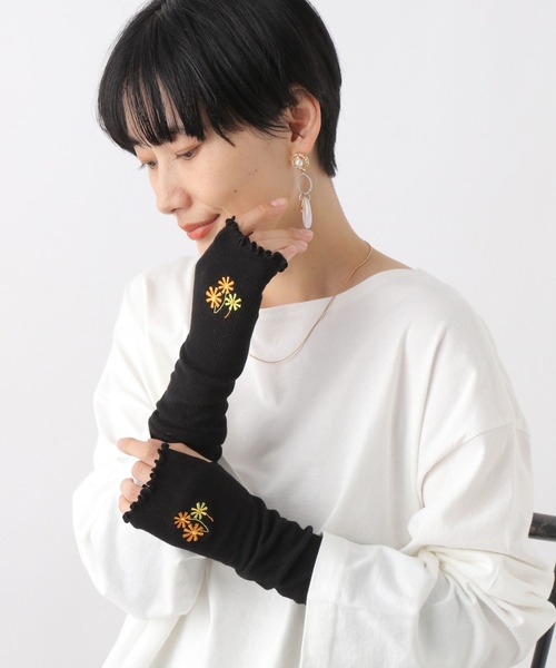 LEPSIM（レプシィム）の「【アデリアレトロ】アームカバー　182761（アームカバー・レディース・ブラック/チャコールグレー/グレー・ONE SIZE）」の10枚目の写真