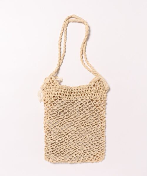 m.soeur（エムスール）の「ラフィアの編みショルダーバッグ（トートバッグ・レディース・ブラック/ベージュ・FREE）」の22枚目の写真