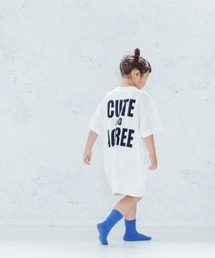 LOWRYS FARM | ＵＳＡバックプリントワンピース　904870(ワンピース)