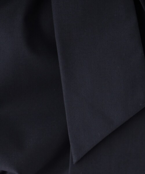 index（インデックス）の「◆リボンボウタイブラウス【イージーケア・洗濯機で洗える】（シャツ/ブラウス・レディース・ネイビー/ライトベージュ/ホワイト系・40/42/36/38）」の15枚目の写真