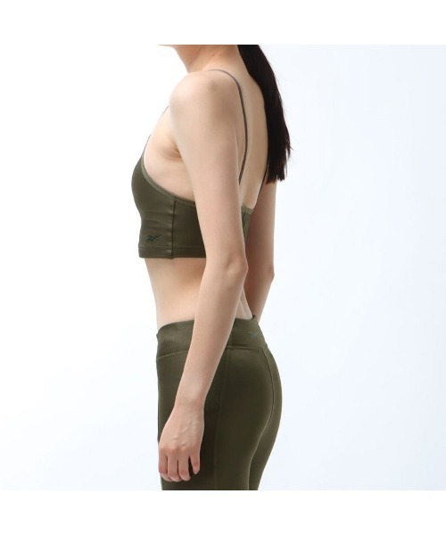 Reebok（リーボック）の「ヨガ リブ クロップ / YOGA RIB CROP（キャミソール・レディース・カーキ/グレー/ローズ・LARGE/MEDIUM/SMALL/X-LARGE/X-SMALL）」の8枚目の写真