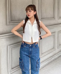 ENVYM | Wジップトップス(Tシャツ/カットソー)