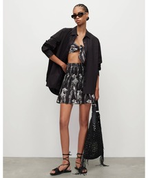 ALLSAINTS（オールセインツ）の「RIAH MIA FLORAL LINEN SKIRT | RIAH MIA フローラル リネン スカート（スカート）」