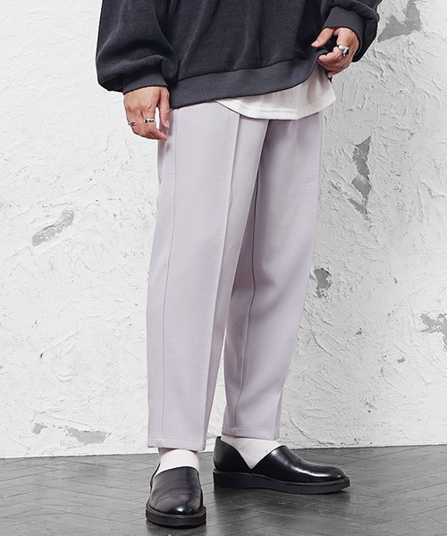 MinoriTY（マイノリティ）の「【MinoriTY】さらさら素材きれいめチノパンツ テーパードパンツ スラックス ワイドパンツ センタープレス メンズ 秋服（チノパンツ・メンズ・キナリ/グリーン/ブラック/ベージュ・M/L/S）」の10枚目の写真