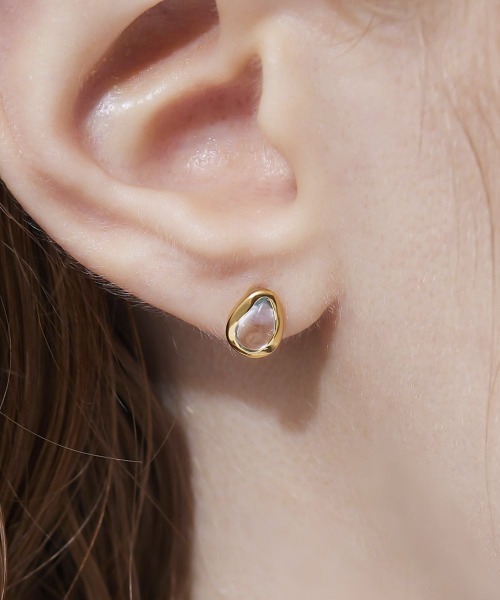 CANAL ４℃（カナルヨンドシー）の「【Summer Collection】シルバー ピアスチャームセット（ピアス（両耳用）・レディース・イエローゴールド・FREE）」の4枚目の写真