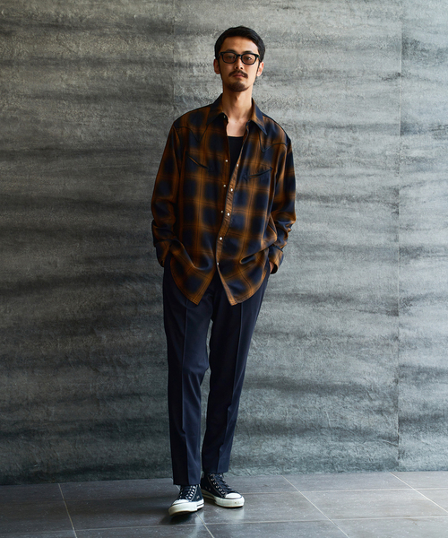 EDIFICE（エディフィス）の「オンブレチェック ウエスタンシャツ（シャツ/ブラウス・メンズ・その他4/その他6・MEDIUM/LARGE）」の3枚目の写真