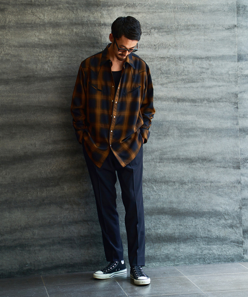 EDIFICE（エディフィス）の「オンブレチェック ウエスタンシャツ（シャツ/ブラウス・メンズ・その他4/その他6・MEDIUM/LARGE）」の4枚目の写真