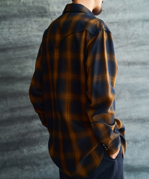 EDIFICE（エディフィス）の「オンブレチェック ウエスタンシャツ（シャツ/ブラウス・メンズ・その他4/その他6・MEDIUM/LARGE）」の13枚目の写真