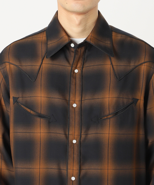 EDIFICE（エディフィス）の「オンブレチェック ウエスタンシャツ（シャツ/ブラウス・メンズ・その他4/その他6・MEDIUM/LARGE）」の19枚目の写真