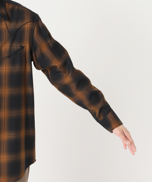 EDIFICE（エディフィス）の「オンブレチェック ウエスタンシャツ（シャツ/ブラウス・メンズ・その他4/その他6・MEDIUM/LARGE）」の20枚目の写真