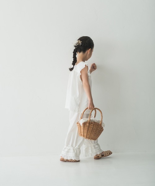 riziere（リジェール）の「2WAY裾レースドロワーズ（その他パンツ・キッズ・ホワイト・130/110/90/100/120）」の8枚目の写真