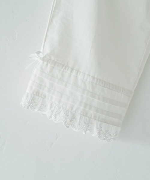 riziere（リジェール）の「2WAY裾レースドロワーズ（その他パンツ・キッズ・ホワイト・130/110/90/100/120）」の10枚目の写真
