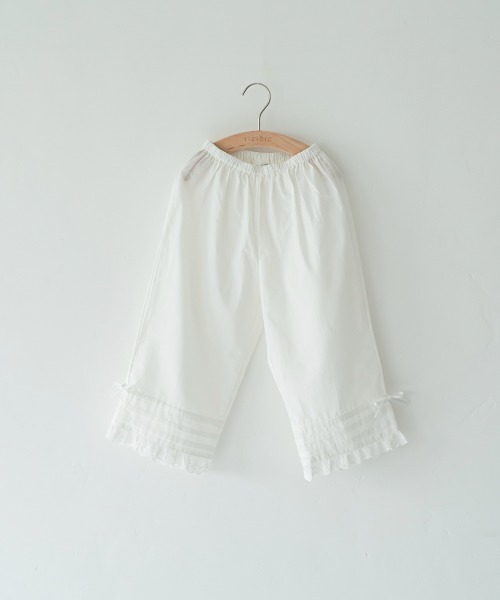 riziere（リジェール）の「2WAY裾レースドロワーズ（その他パンツ・キッズ・ホワイト・130/110/90/100/120）」の13枚目の写真