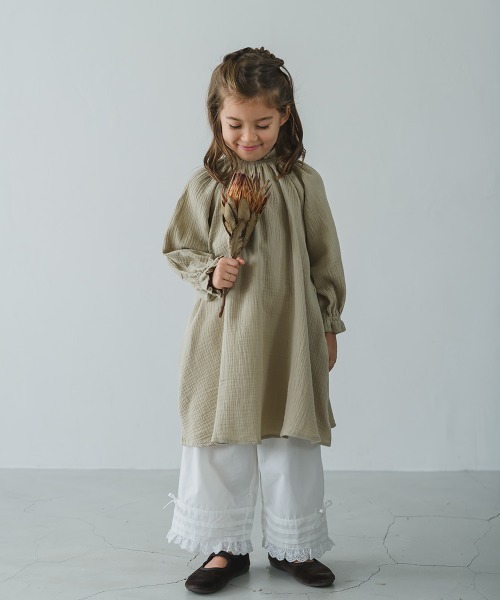 riziere（リジェール）の「2WAY裾レースドロワーズ（その他パンツ・キッズ・ホワイト・130/110/90/100/120）」の3枚目の写真