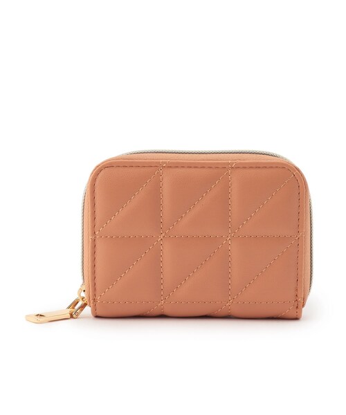 SHOO・LA・RUE（シューラルー）の「◆【小銭入れ付き】キルトじゃばらカードケース（その他・レディース・ピンク系/ブルー/ダークグリーン/グレー・00）」の7枚目の写真