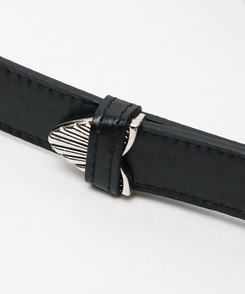 NO WAY（ノーウェイ）の「/PUレザー/ウエスタンベルト（ベルト・メンズ・ダークブラウン/ブラック/ライトブラウン・FREE）」の6枚目の写真