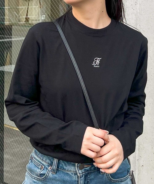 frunco（フランコ）の「Ff logo long Tshirt（Tシャツ/カットソー・レディース・C/D/A/B・FREE）」の4枚目の写真